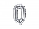 Ballon mylar lettre ''O'' - 35cm - argent