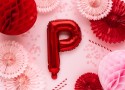 Ballon en mylar Lettre ''P'' - 35cm - rouge