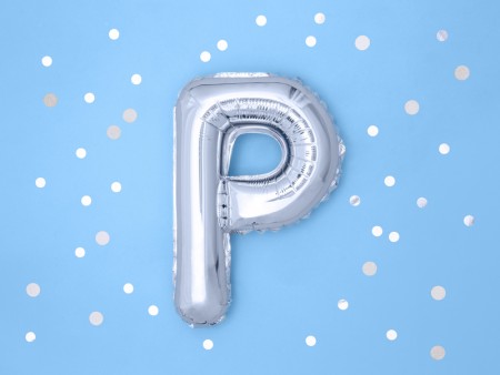 Ballon mylar lettre ''P'' -...