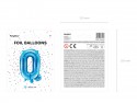 Ballon mylar lettre ''Q'' - 35cm - bleu