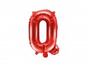 Ballon en mylar Lettre ''Q'' - 35cm - rouge