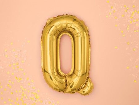 Ballon mylar lettre ''Q'' -...