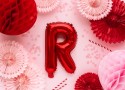 Ballon en mylar Lettre ''R'' - 35cm - rouge
