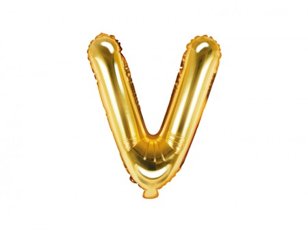 Ballon mylar lettre ''V'' -...