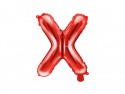 Ballon en mylar Lettre ''X'' - 35cm - rouge