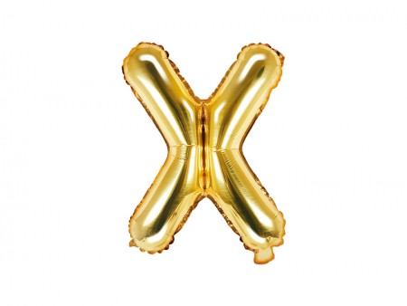 Ballon mylar lettre ''X'' -...