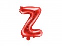 Ballon en mylar Lettre ''Z'' - 35cm - rouge