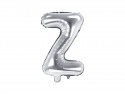 Ballon mylar lettre ''Z'' - 35cm - argent
