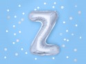 Ballon mylar lettre ''Z'' - 35cm - argent