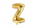 Ballon mylar lettre ''Z'' - 35cm - or