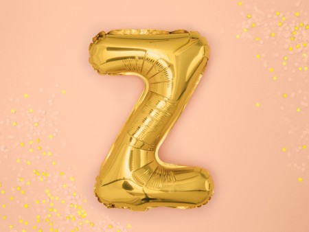 Ballon mylar lettre ''Z'' -...