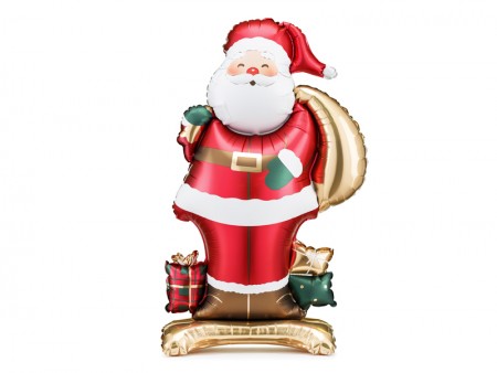 Ballon mylar debout Père Noël