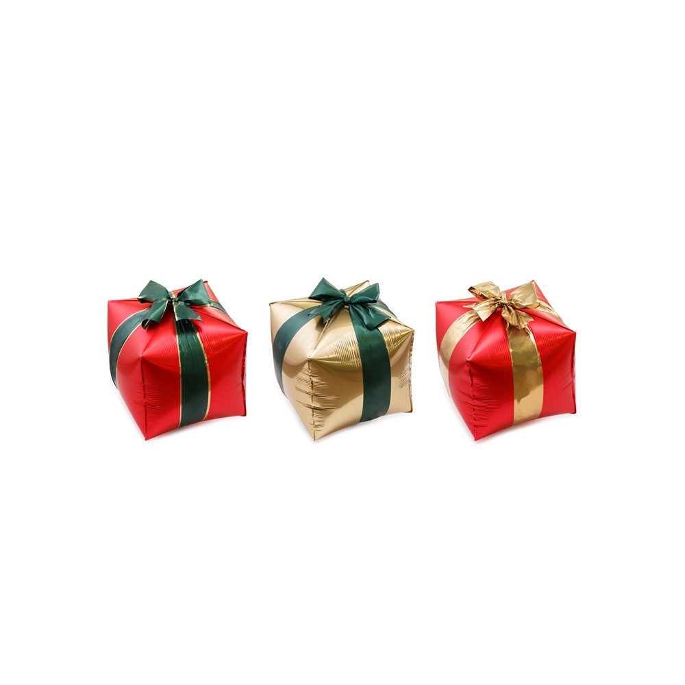 3 Ballons mylar Cadeaux