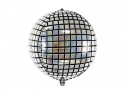Ballon bulle "boule a facettes" - 40 cm