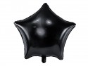 Ballon mylar Star - 48cm - noir