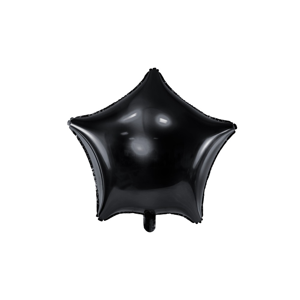 Ballon mylar Star - 48cm - noir