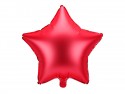 Ballon en mylar Etoile - 48cm - rouge