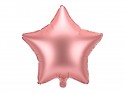 Ballon en mylar Etoile - 48cm - or rose