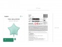 Ballon mylar Etoile - 48cm - vert