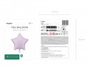 Ballon mylar Etoile - 48cm - violet