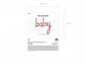 Ballon rose gold "baby"