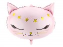 Ballon mylar "tête de chat" - 48 cm