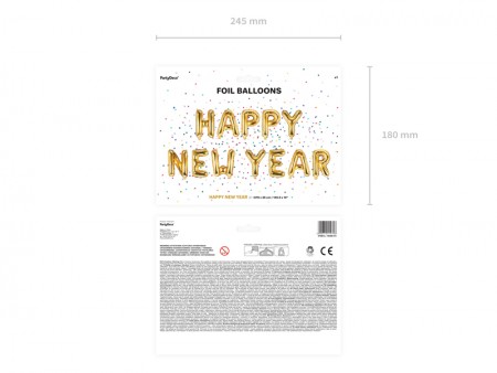 Ballon en mylar Happy New...
