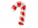 Ballon en mylar de Canne à sucre - rouge