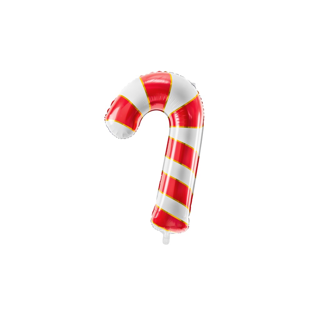 Ballon en mylar de Canne à sucre - rouge