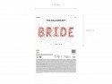 Ballon en mylar Bride - or rose