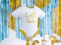 Ballon en mylar - Hello Baby - blanc