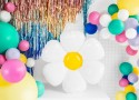 Ballon mylar "fleur marguerite" - 75 cm