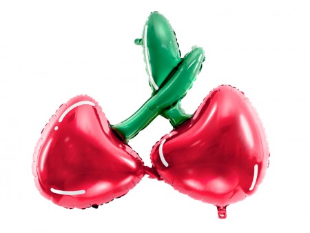 Ballon en mylar Cerises