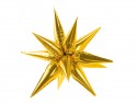 Ballon en mylar 3D Etoile - 95cm - or