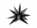 Ballon en mylar 3D Etoile - 70cm - noir