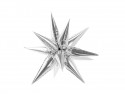 Ballon en mylar 3D Etoile - 70cm - argent
