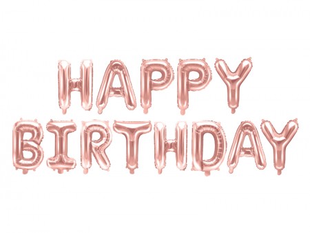 Ballon mylar Happy Birthday...