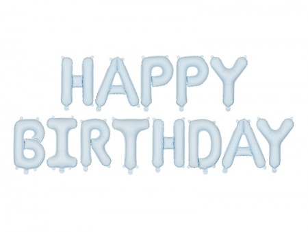 Ballon mylar Happy Birthday...