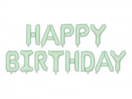 Ballon mylar Happy Birthday...