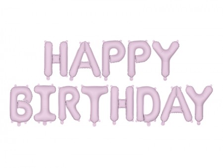 Ballon mylar Happy Birthday...