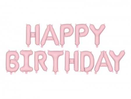 Ballon mylar Happy Birthday...