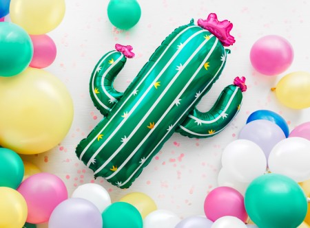 Ballon en mylar Cactus
