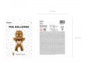 Ballon en mylar Gingerbread Man