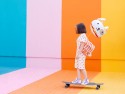 Ballon mylar "chien blanc" - 65 cm