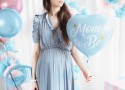 Ballon en mylar Mom to Be - bleu