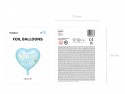 Ballon en mylar Mom to Be - bleu