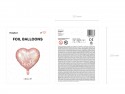 Ballon en mylar Mom to Be - rose