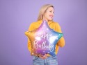 Ballon en mylar Happy Birthday - 40cm - mix