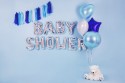 Ballon coeur bleu - 46 cm 