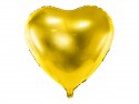 Ballon mylar Coeur - 45cm - or